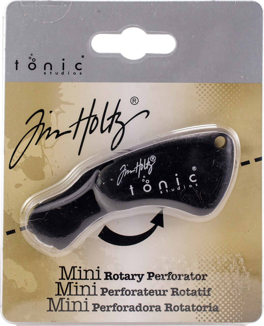 Tim Holtz Mini Rotary Perforator - 18mm Pinking Blade for Cutting